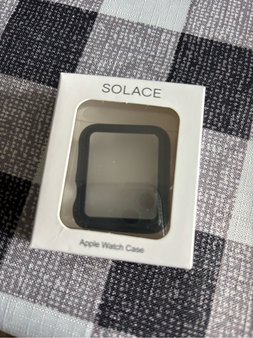Solace London Black Apple Watch Silicone Case